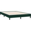 Box spring postel s matrací 140x220 cm samet [3317989] (Barva Tmavě moddrá)
