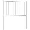 Kovové čelo postele 80 cm [350891] (Barva Černá)