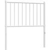 Kovové čelo postele 80 cm [350891] (Barva Černá)