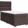 Box spring postel s matrací 90x190 cm textil [3293835] (Barva Krémová)