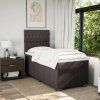 Box spring postel s matrací 90x190 cm textil [3293835] (Barva Krémová)