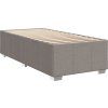 Box spring postel s matrací 90x190 cm textil [3293835] (Barva Krémová)