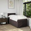 Box spring postel s matrací 100 x 200 cm textil [3286981] (Barva Černá)