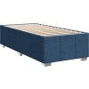 Box spring postel s matrací 100 x 200 cm textil [3286981] (Barva Černá)