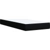 Box spring postel s matrací 100 x 200 cm textil [3289288] (Barva Černá)