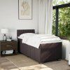 Box spring postel s matrací 90x190 cm textil [3286931] (Barva Tmavě šedá)