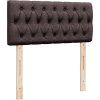 Box spring postel s matrací 90x190 cm textil [3286931] (Barva Tmavě šedá)