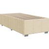 Box spring postel s matrací 90x190 cm textil [3286938] (Barva Tmavě šedá)