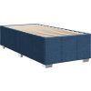 Box spring postel s matrací 100 x 200 cm textil [3289274] (Barva Černá)