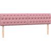 Box spring postel s matrací a LED černá 180x220 cm [3317233] (Barva Tmavě moddrá)