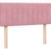 Box spring postel s matrací a LED 120x220 cm samet [3317115] (Barva Světle šedá)