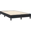 Box spring postel s matrací a LED 120x220 cm samet [3317115] (Barva Světle šedá)