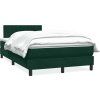 Box spring postel s matrací 120x220 cm samet [3316448] (Barva Růžová)