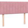 Box spring postel s matrací 120x220 cm samet [3316448] (Barva Růžová)