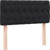 Box spring postel s matrací 80x220 cm samet [3318387] (Barva Světle šedá)