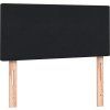 Box spring postel s matrací 80x220 cm samet [3317380] (Barva Tmavě šedá)