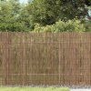 Zahradní plot 500 x 90 cm rákos [365753] (Barva Hnědá)