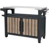 Grilovací stolek Keter UNITY XL 207 l Ashwood [612064]