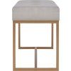 Lavice 80 cm sametová [247556] (Barva hořčicová)