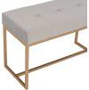 Lavice 80 cm sametová [247556] (Barva hořčicová)