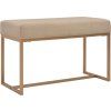Lavice 80 cm sametová [247556] (Barva hořčicová)