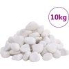 Leštěné oblázky 10 kg 2–5 cm [3217190] (Barva Černá)