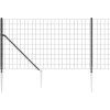 Drátěný plot s kotevními hroty 1,1 x 25 m [154122] (Barva Zelená)