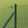 Svařované drátěné ploty s hroty 50 x 1,4 m [3352126] (Barva Zelená)