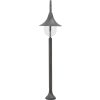 Zahradní sloupová lampa E27 120 cm hliník [44211] (Barva Bronzová)
