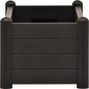 Vyvýšený záhon PP 100 x 43 x 35 cm [313976] (Barva Kávová)