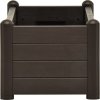 Vyvýšený záhon PP 100 x 43 x 35 cm [313976] (Barva Kávová)