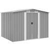 Zahradní domek na nářadí 257 x 205 x 178 cm ocel [47030] (Barva Antracitová)