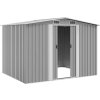 Zahradní domek na nářadí 257 x 205 x 178 cm ocel [47030] (Barva Antracitová)