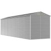 Zahradní domek 191 x 640 x 198 cm pozinkovaná ocel [3188248] (Barva Světle šedá)