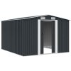Zahradní domek 257 x 298 x 178 cm kovový [143342] (Barva Antracitová)