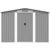 Zahradní domek 257 x 298 x 178 cm kovový [143342] (Barva Antracitová)