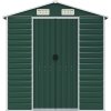 Zahradní kůlna 191 x 980 x 198 cm pozinkovaná ocel [3188241] (Barva Zelená)