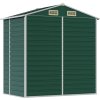 Zahradní kůlna 191 x 130 x 198 cm pozinkovaná ocel [3188231] (Barva Zelená)