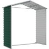 Zahradní kůlna 191 x 130 x 198 cm pozinkovaná ocel [3188231] (Barva Zelená)