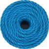 Pracovní lano 10 mm 25 m polypropylen [152972] (Barva Modrá)