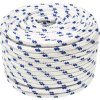 Lodní lano celo 14 mm 25 m polypropylen [152303] (Barva Bílo-modrá)