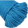 Pracovní lano 6 mm 50 m polypropylen [152963] (Barva Modrá)