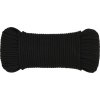 Splétané lodní lano 5 mm x 100 m polyester [152809] (Barva Černá)