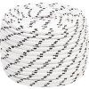 Splétané lodní lano 12 mm x 100 m polyester [152828] (Barva Černá)