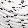 Splétané lodní lano 14 mm x 25 m polyester [152830] (Barva Černá)