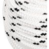 Splétané lodní lano 16 mm x 50 m polyester [152835] (Barva Černá)