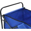 Skládací ruční vozík ocel [143779] (Barva Modrá)