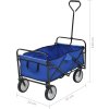Skládací ruční vozík ocel [143779] (Barva Modrá)