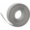Travní lemy 2 ks 10 m 15 cm polyethylen [3155440] (Barva Šedá)