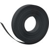 Travní lemy 5 ks 10 m 10 cm polyethylen [3155435] (Barva Černá)